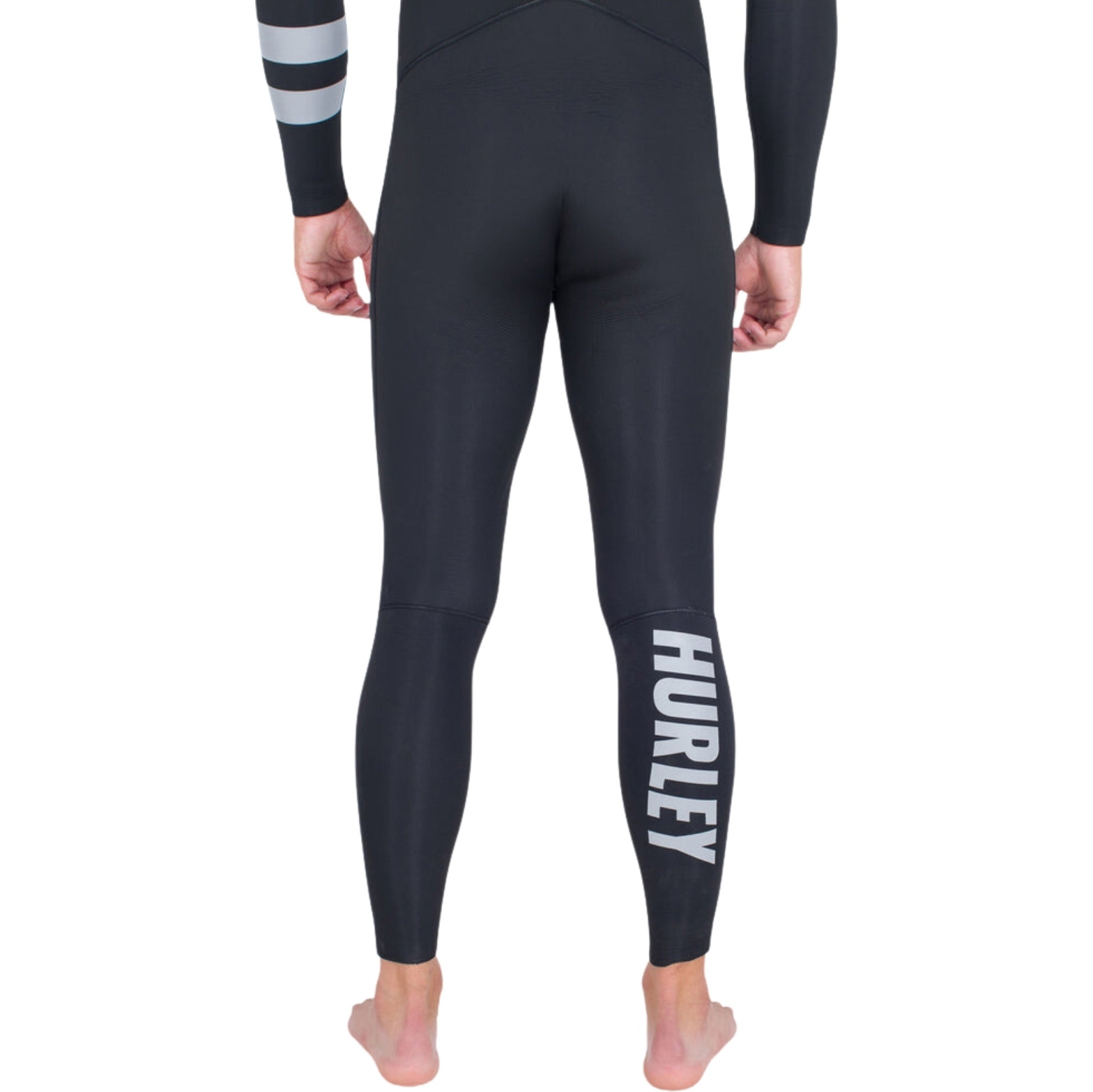 2025 Hurley Mens Advant 5/3mm Chest Zip Wetsuit MFS0013533 - Black